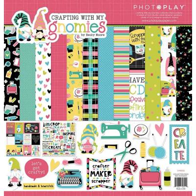 PhotoPlay Crafting With My Gnomies Designpapier - Collection Pack